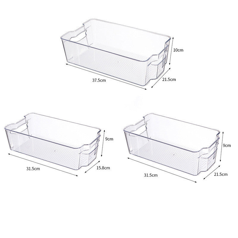 Room Transparent Refrigerator Storage Box Drawer Type Fresh-keeping Dumpling Box Food-grade Multi-function