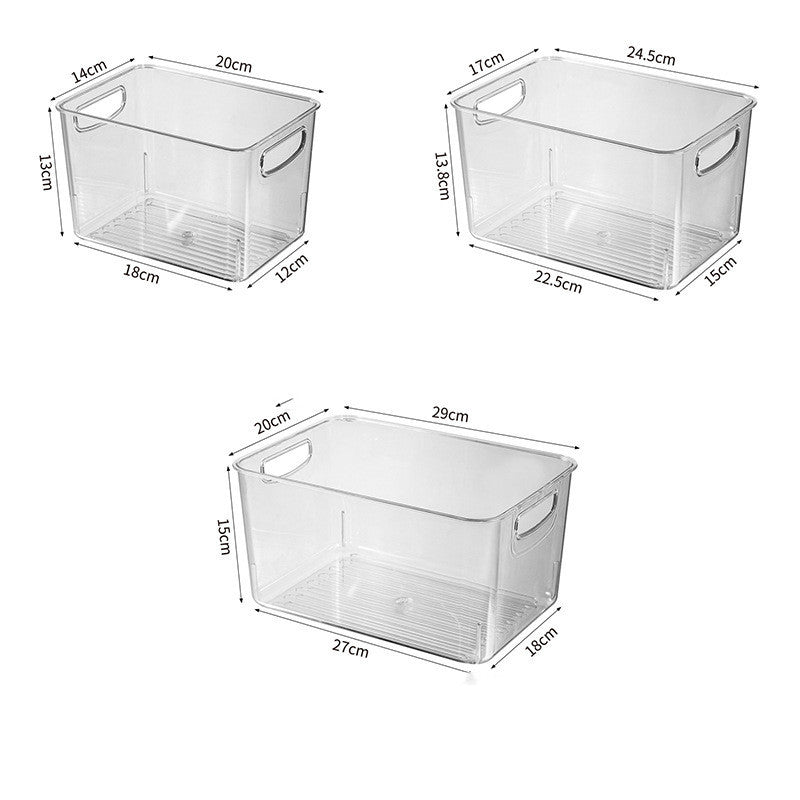 Room Transparent Refrigerator Storage Box Drawer Type Fresh-keeping Dumpling Box Food-grade Multi-function