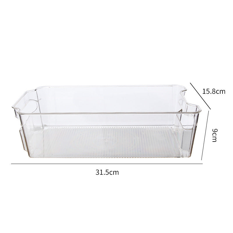 Room Transparent Refrigerator Storage Box Drawer Type Fresh-keeping Dumpling Box Food-grade Multi-function