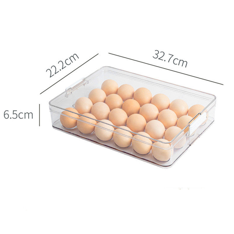 Room Transparent Refrigerator Storage Box Drawer Type Fresh-keeping Dumpling Box Food-grade Multi-function