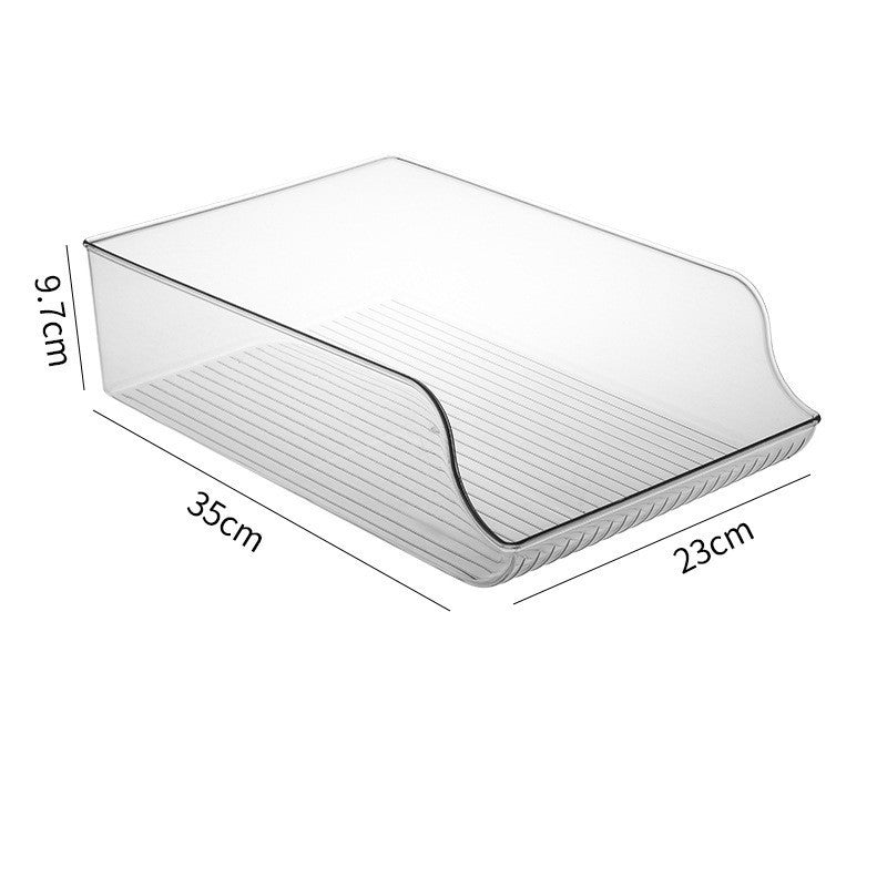 Room Transparent Refrigerator Storage Box Drawer Type Fresh-keeping Dumpling Box Food-grade Multi-function
