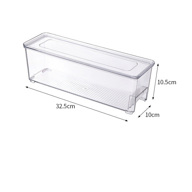 Room Transparent Refrigerator Storage Box Drawer Type Fresh-keeping Dumpling Box Food-grade Multi-function