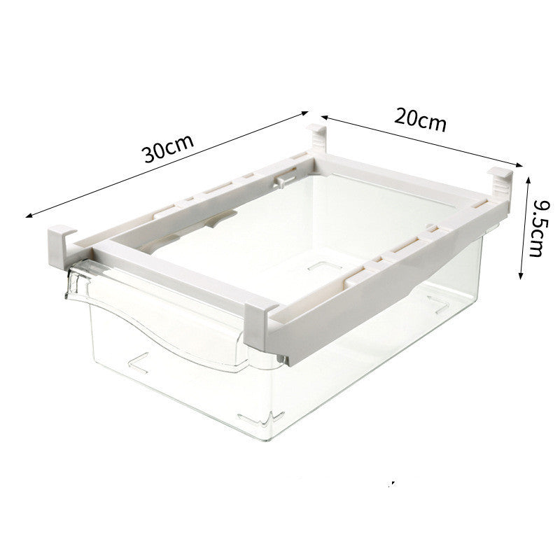 Room Transparent Refrigerator Storage Box Drawer Type Fresh-keeping Dumpling Box Food-grade Multi-function